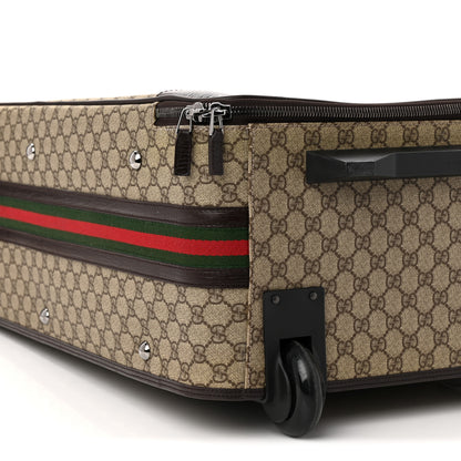 Gucci GG Plus Monogram Large Web Trolley Brown 8 of 9