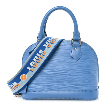 Louis Vuitton Epi Jacquard Alma BB Bleuet 1 of 9