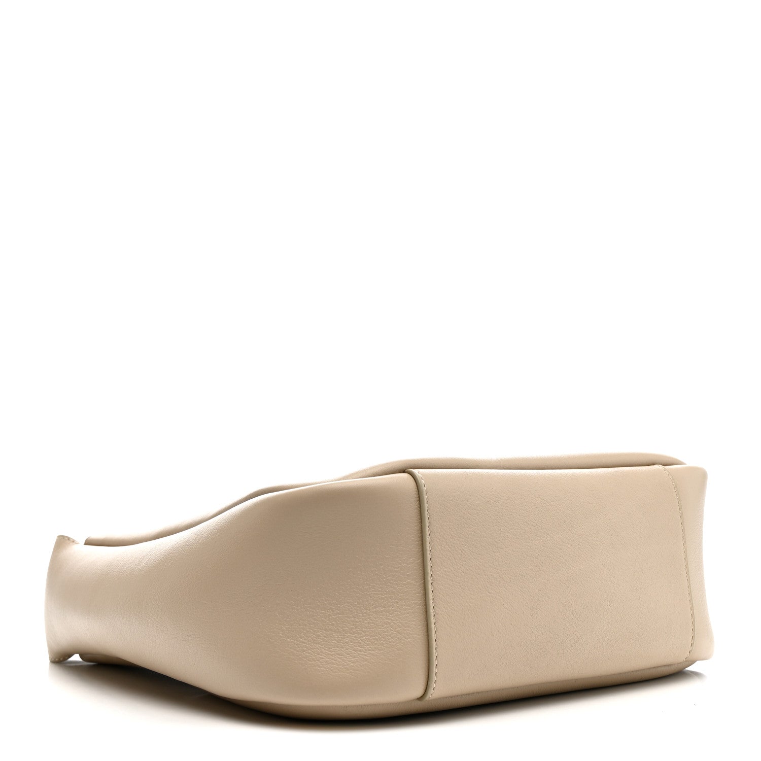 Saint Laurent Smooth Calfskin Small Le 5 A 7 Soft Hobo Sea Salt 4 of 10