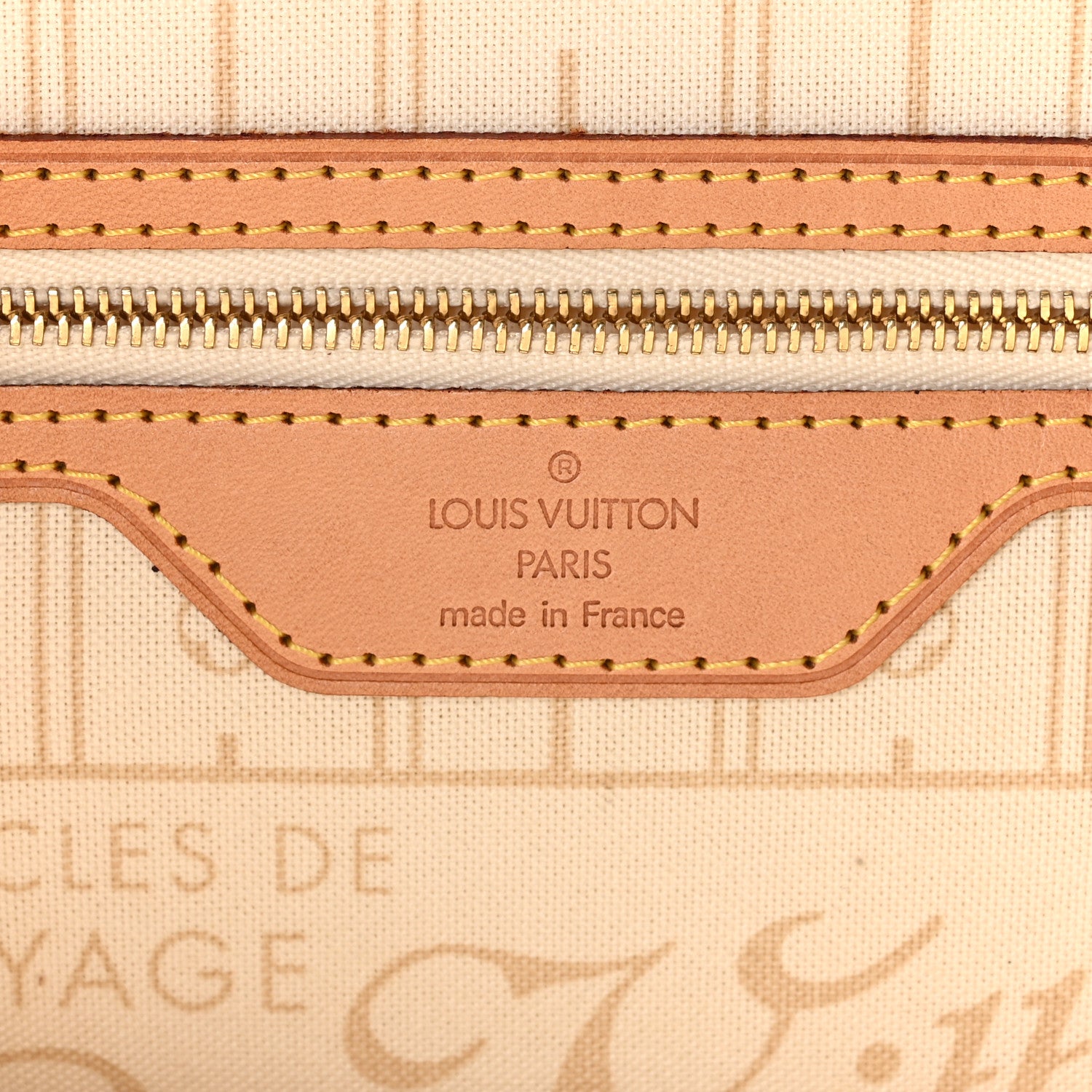 Louis Vuitton Damier Azur Neverfull PM 6 of 10