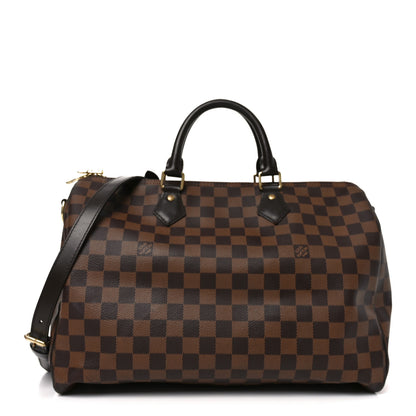 Louis Vuitton Damier Ebene Speedy Bandouliere 35 1 of 9
