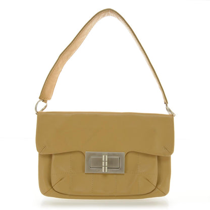 Chanel Leather Mademoiselle Flap Bag Beige 1 of 9