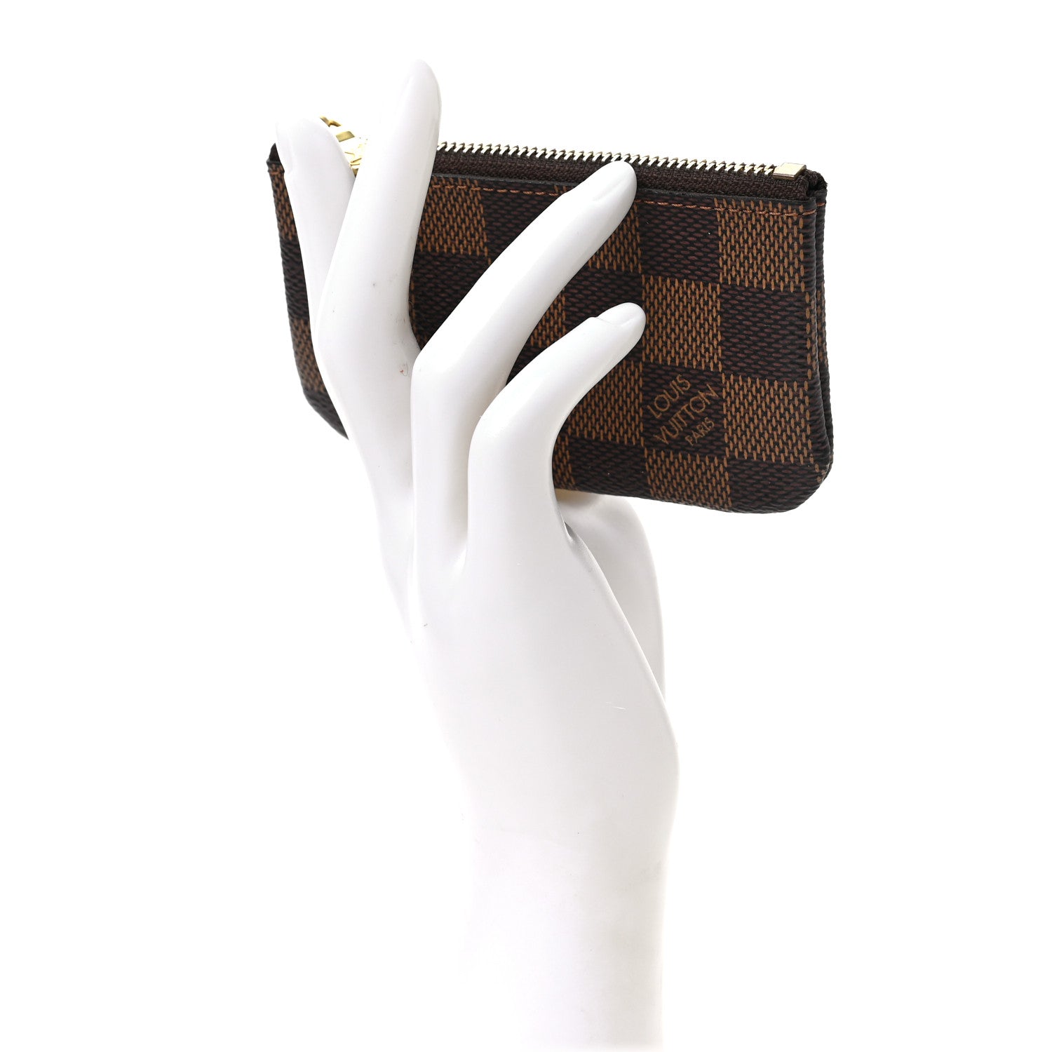 Louis Vuitton Damier Ebene Key Pouch 2 of 6