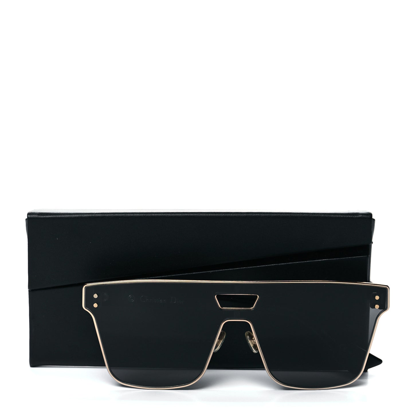 Diorizon1 Mirrored Sunglasses Black