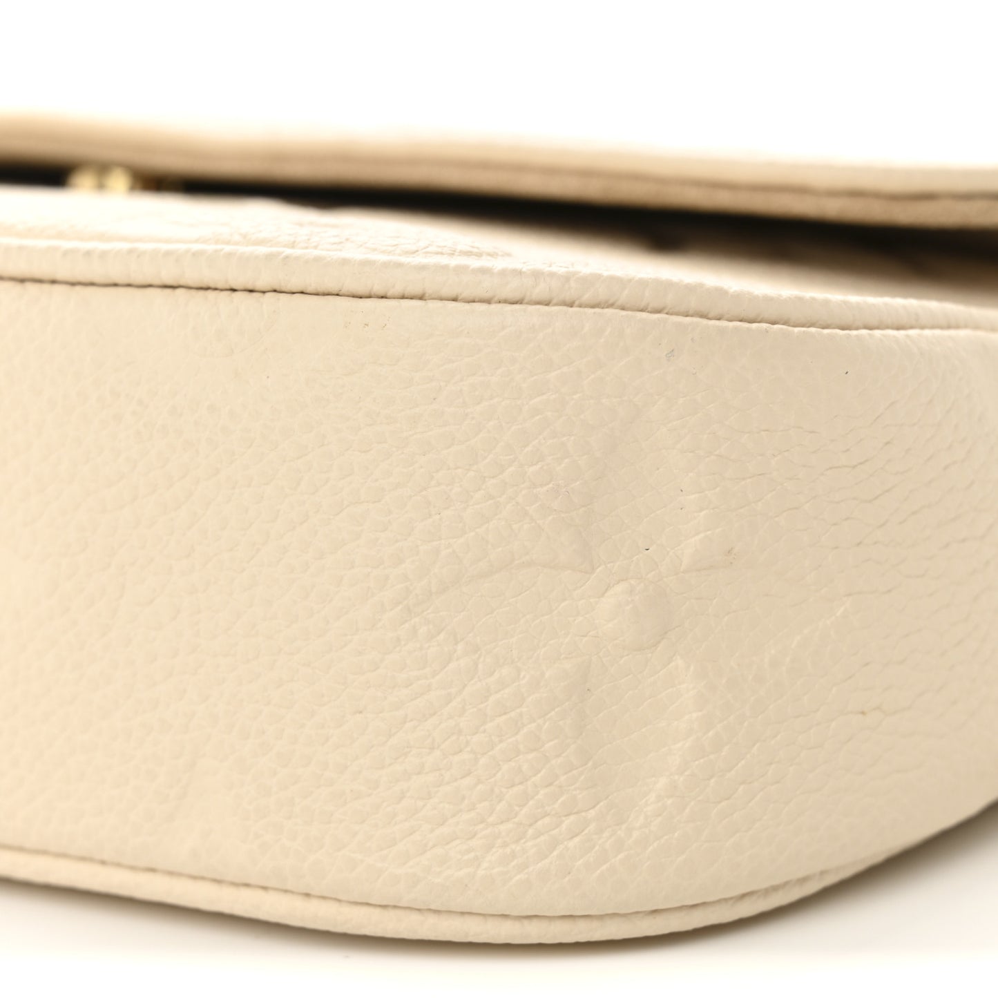 Empreinte Monogram Giant Ivy Wallet On Chain Cream