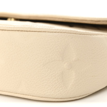 Louis Vuitton Empreinte Monogram Giant Ivy Wallet On Chain Cream 9 of 9