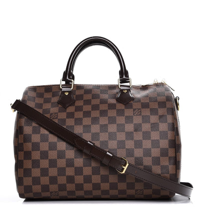 Louis Vuitton Damier Ebene Speedy Bandouliere 30 1 of 9