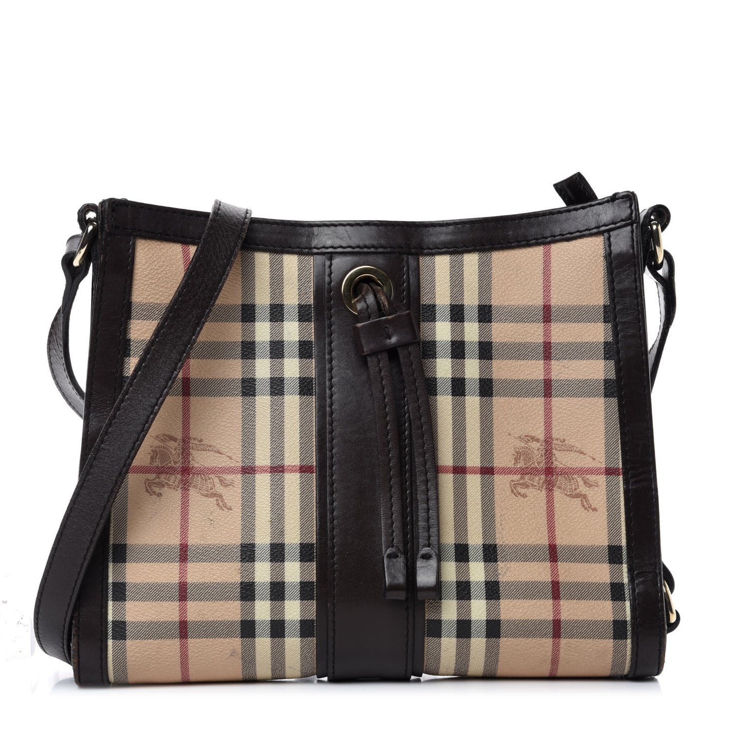 Haymarket Check Shoulder Bag Chocolate