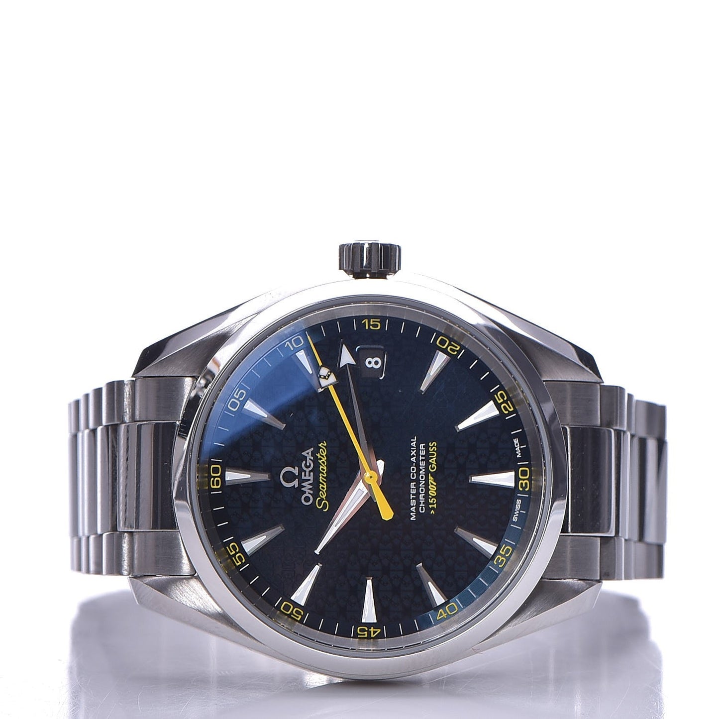 Stainless Steel 41mm Seamaster Aqua Terra 150M Master Co-Axial James Bond Automatic Watch Blue 231.10.42.21.03.004