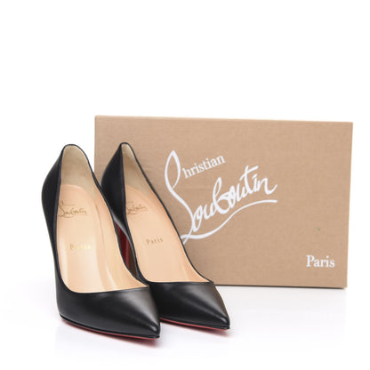 Christian Louboutin Shiny Nappa Apostrophy 100 Pumps 38 Black 8 of 8