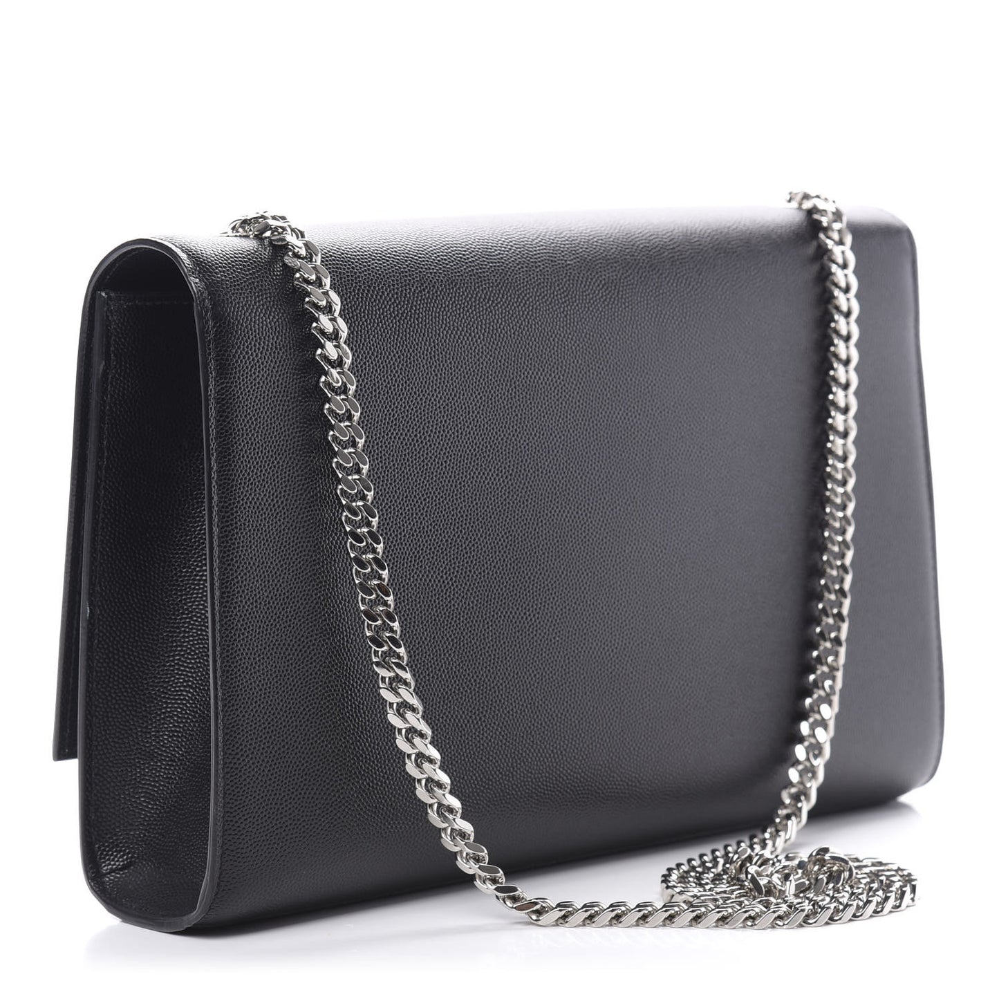 Grain De Poudre Large Classic Monogram Kate Satchel Black