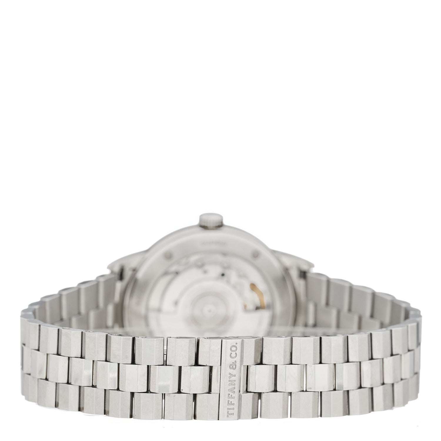 Tiffany Stainless Steel 34mm CT60 3-Hand Automatic Watch 3 of 5