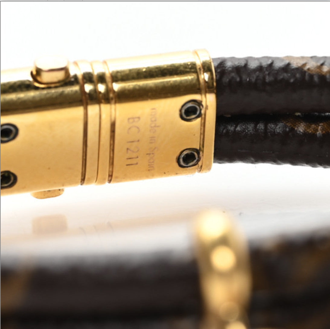 Louis Vuitton Monogram Keep it Twice Bracelet 17 4 of 4