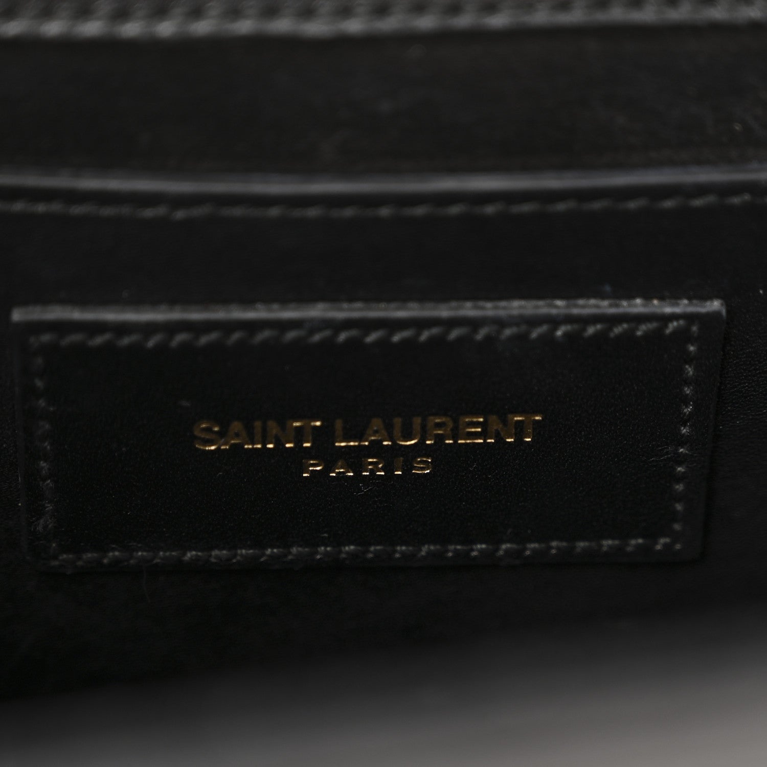 Saint Laurent Calfskin Small Classic Monogram Kate Tassel Satchel Black 6 of 14