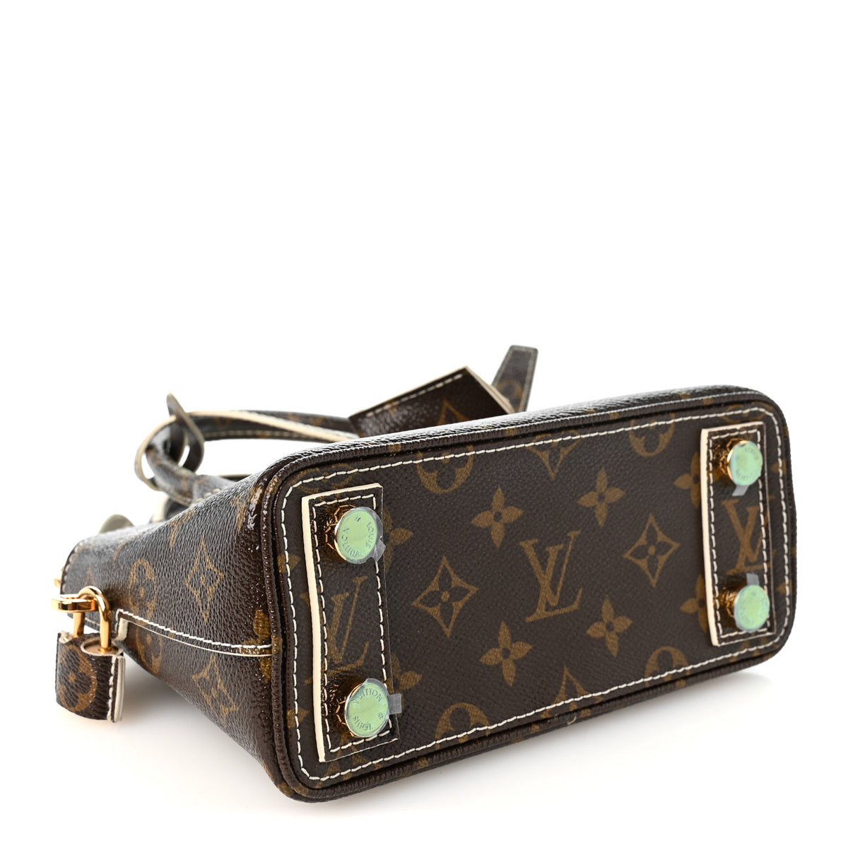 Louis Vuitton Monogram Shine Fetish Lockit BB 4 of 9