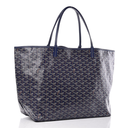 Goyard Goyardine Saint Louis GM Navy 3 of 9