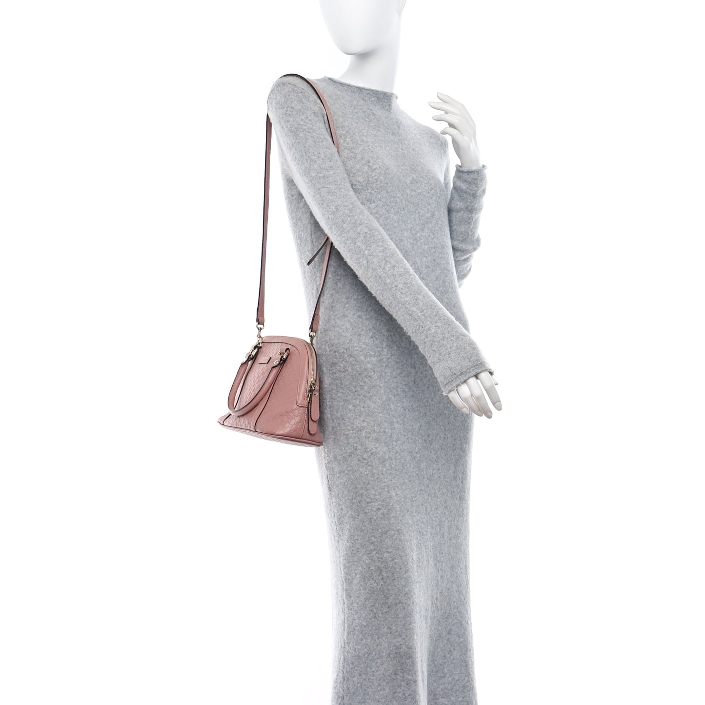 Microguccissima Mini Dome Bag Soft Pink