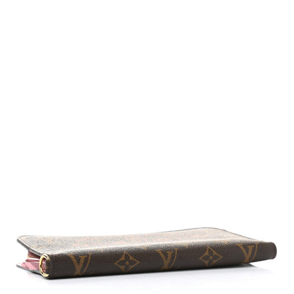Louis Vuitton Monogram Articles de Voyage Ikat Insolite Wallet Rose Velours 4 of 7