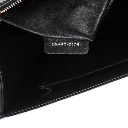 Christian Dior Printed Patchwork Large Diorama Flap Bag Black 7 of 7