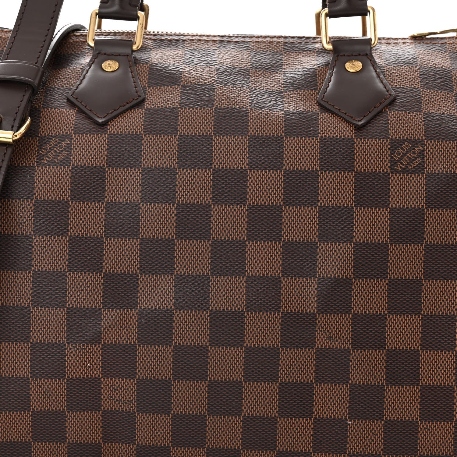 Louis Vuitton Damier Ebene Speedy Bandouliere 30 8 of 10