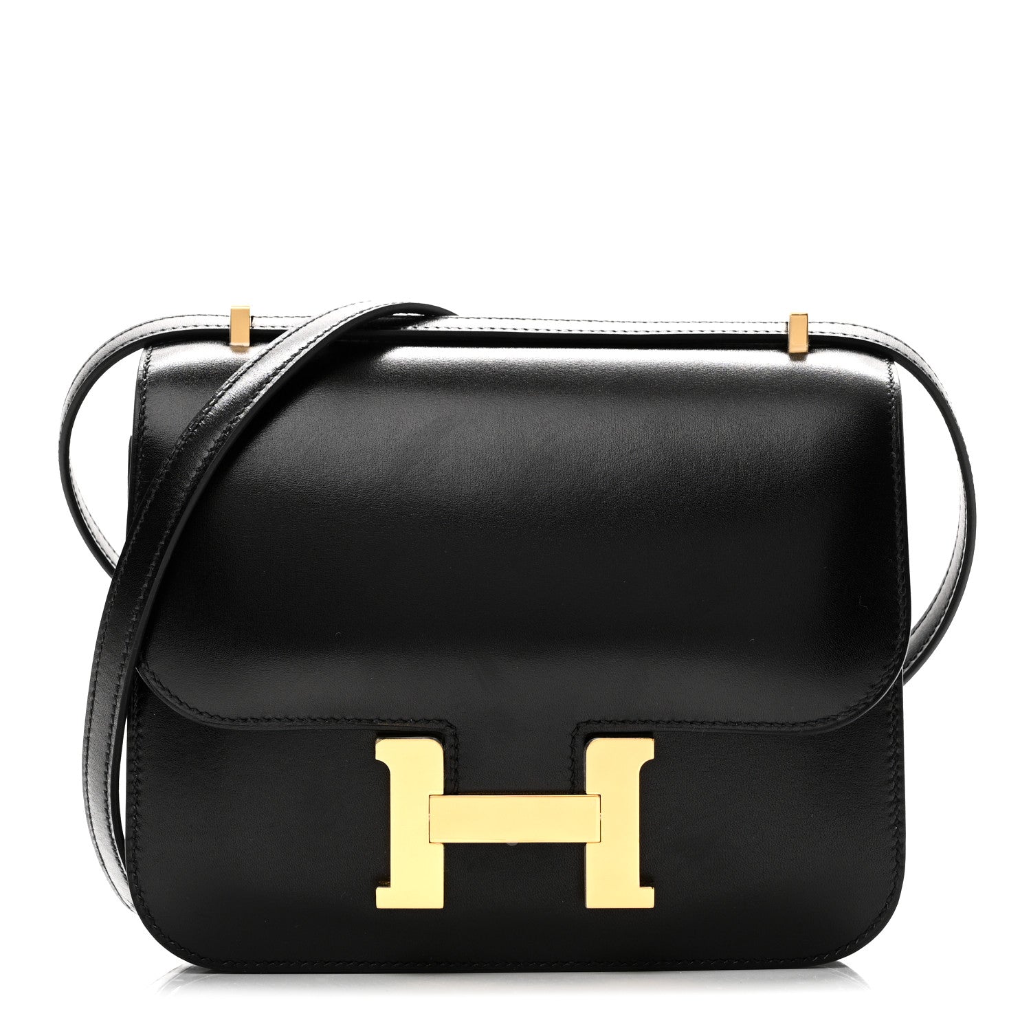 Hermes Box Constance 18 Black Black 1 of 11