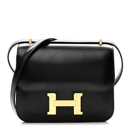 Hermes Box Constance 18 Black Black 1 of 11