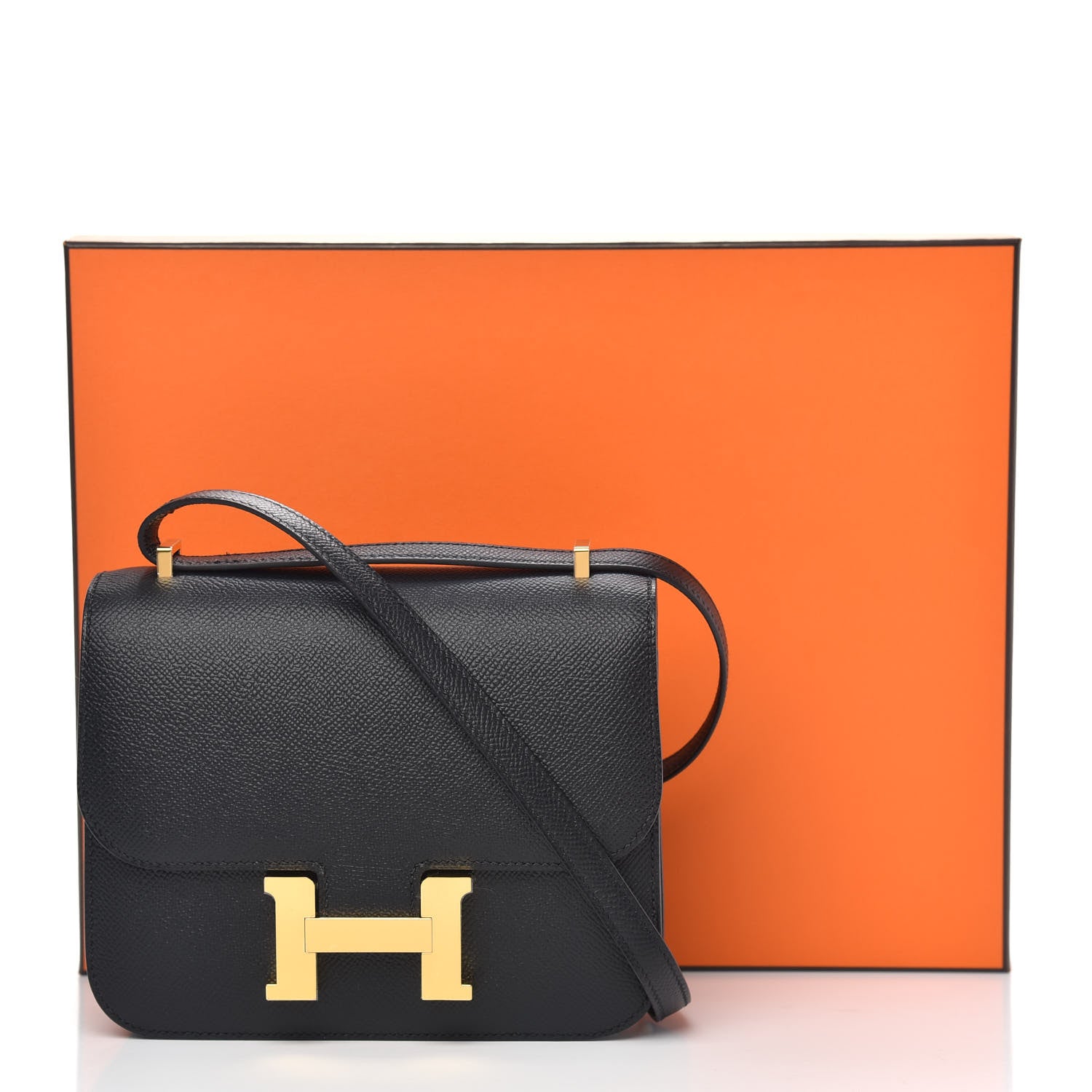 Hermes Epsom Constance 18 Black 10 of 10