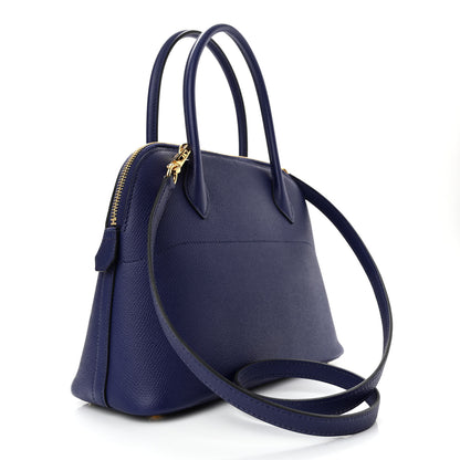 Hermes Epsom Bolide 27 Bleu Encre 3 of 11