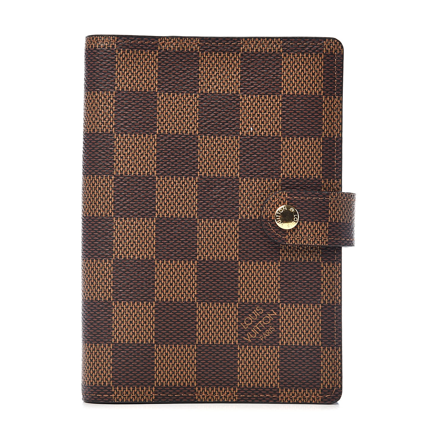 Damier Ebene Small Ring Agenda Cover