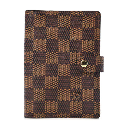 Louis Vuitton Damier Ebene Small Ring Agenda Cover 1 of 7