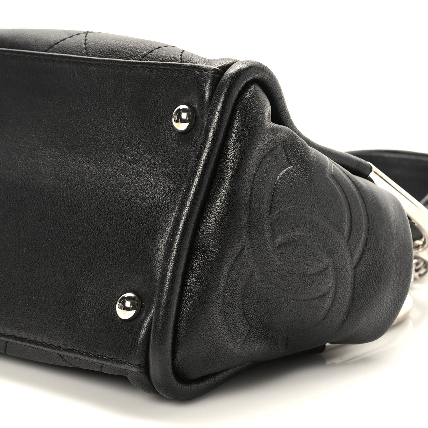 Chanel Lambskin Ultimate Soft Frame Bag Black 9 of 9