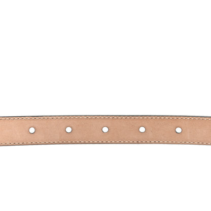 Gucci Calfskin Crystal Interlocking G Belt 95 38 Black 8 of 8