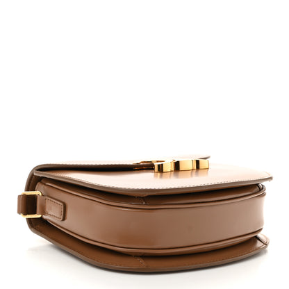 Celine Shiny Calfskin Besace Clea Triomphe Bronze 4 of 10