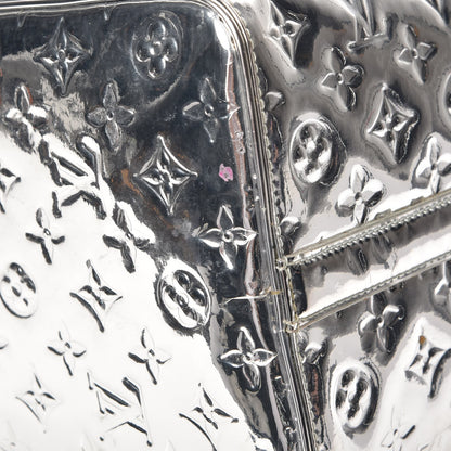 Louis Vuitton Monogram Miroir Speedy 35 Silver 9 of 10
