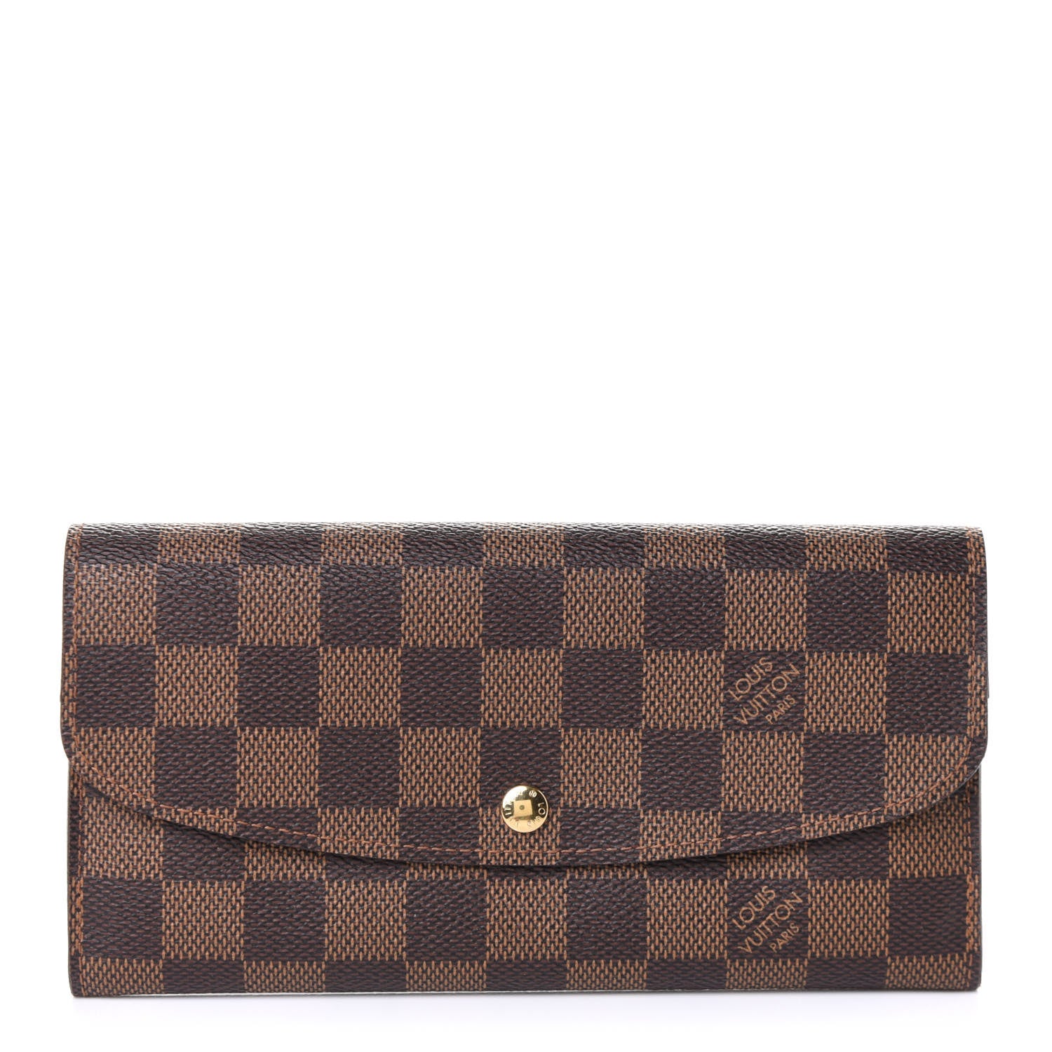 Louis Vuitton Damier Ebene Emilie Wallet 1 of 5