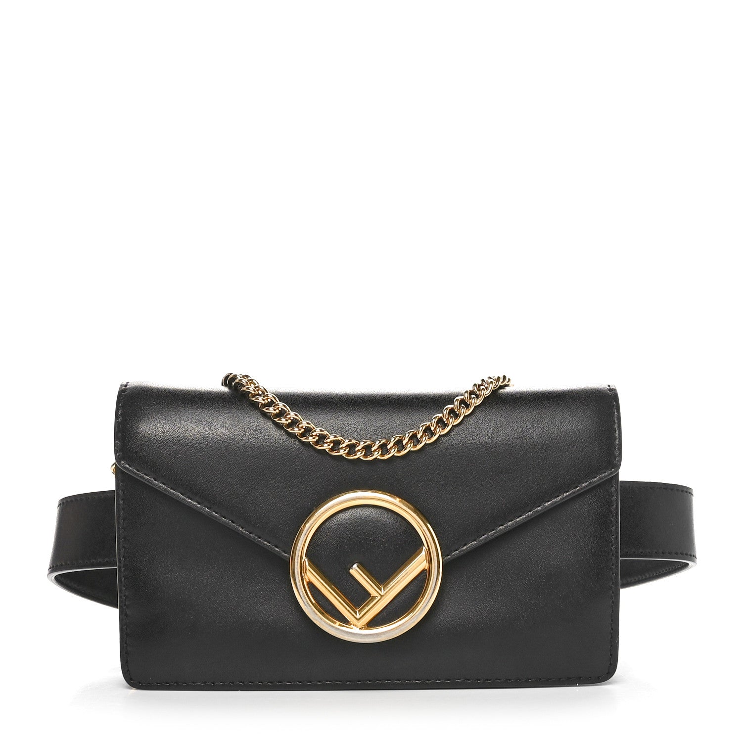 Fendi Vitello Cruise F is Fendi Belt Bag Black 1 of 11