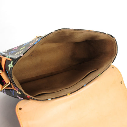 Louis Vuitton Monogram Multicolor Sologne Black 5 of 7