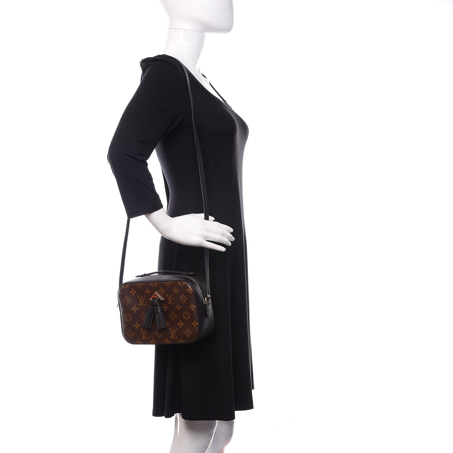 Louis Vuitton Monogram Saintonge Black 2 of 11
