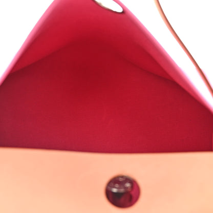 Hermes Vache Hunter Toile Herbag Zip 31 PM Rose Lipstick 6 of 13