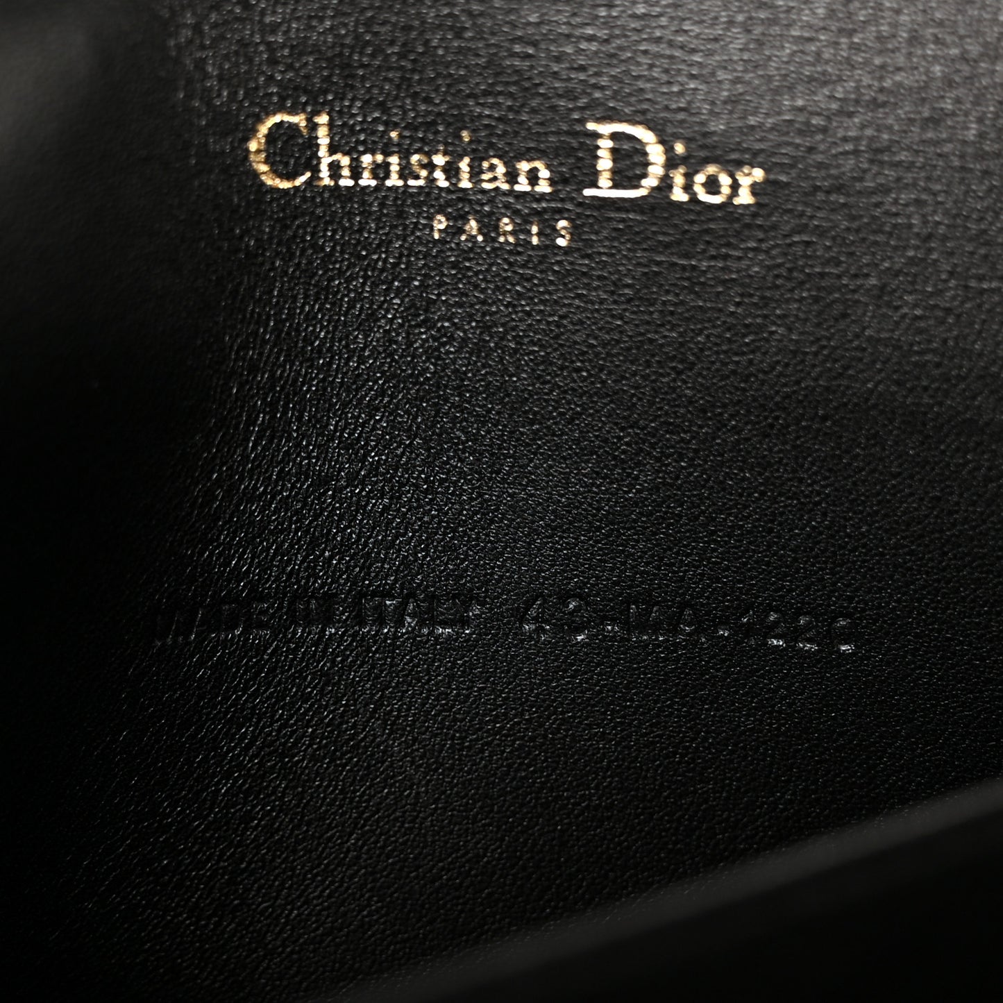 Patent Cannage Lady Dior Convertible Clutch Black