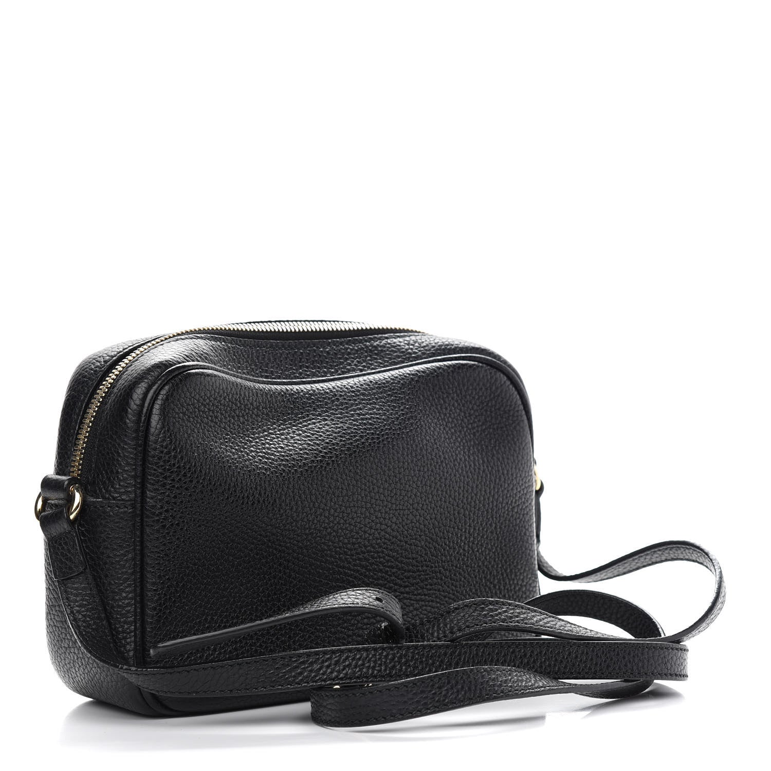 Gucci Pebbled Calfskin Small Soho Disco Bag Black 3 of 9