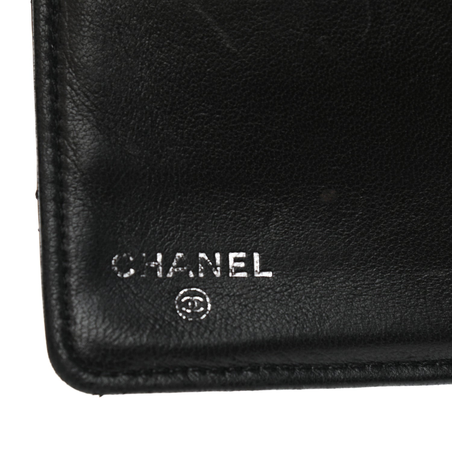 Chanel Patent Quilted Flap Wallet Black 6 of 12