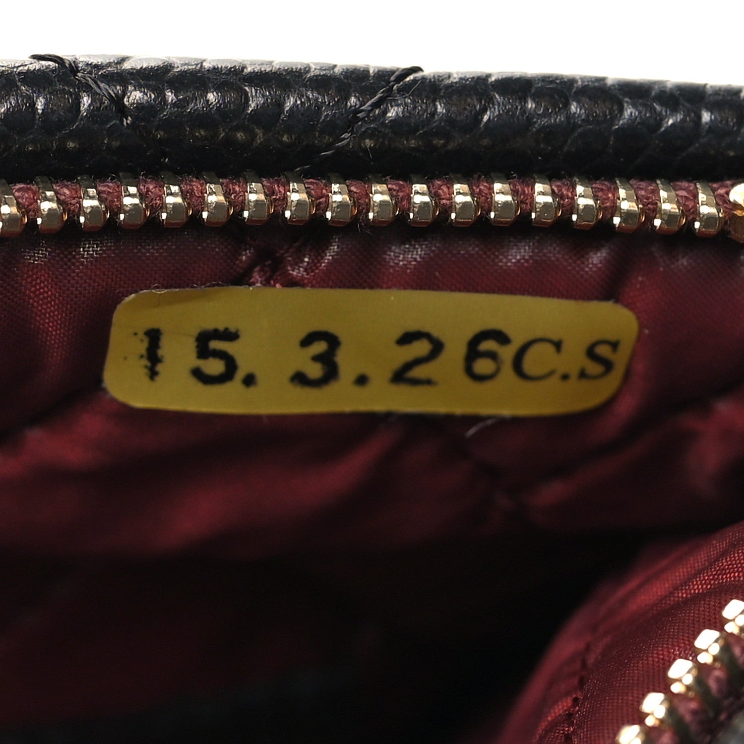 Chanel Caviar Quilted CC Beauty Clutch Black 9 of 12