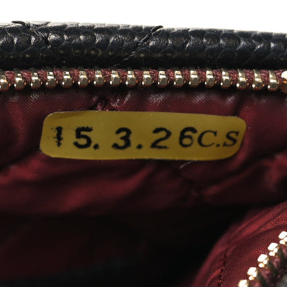 Chanel Caviar Quilted CC Beauty Clutch Black 9 of 12