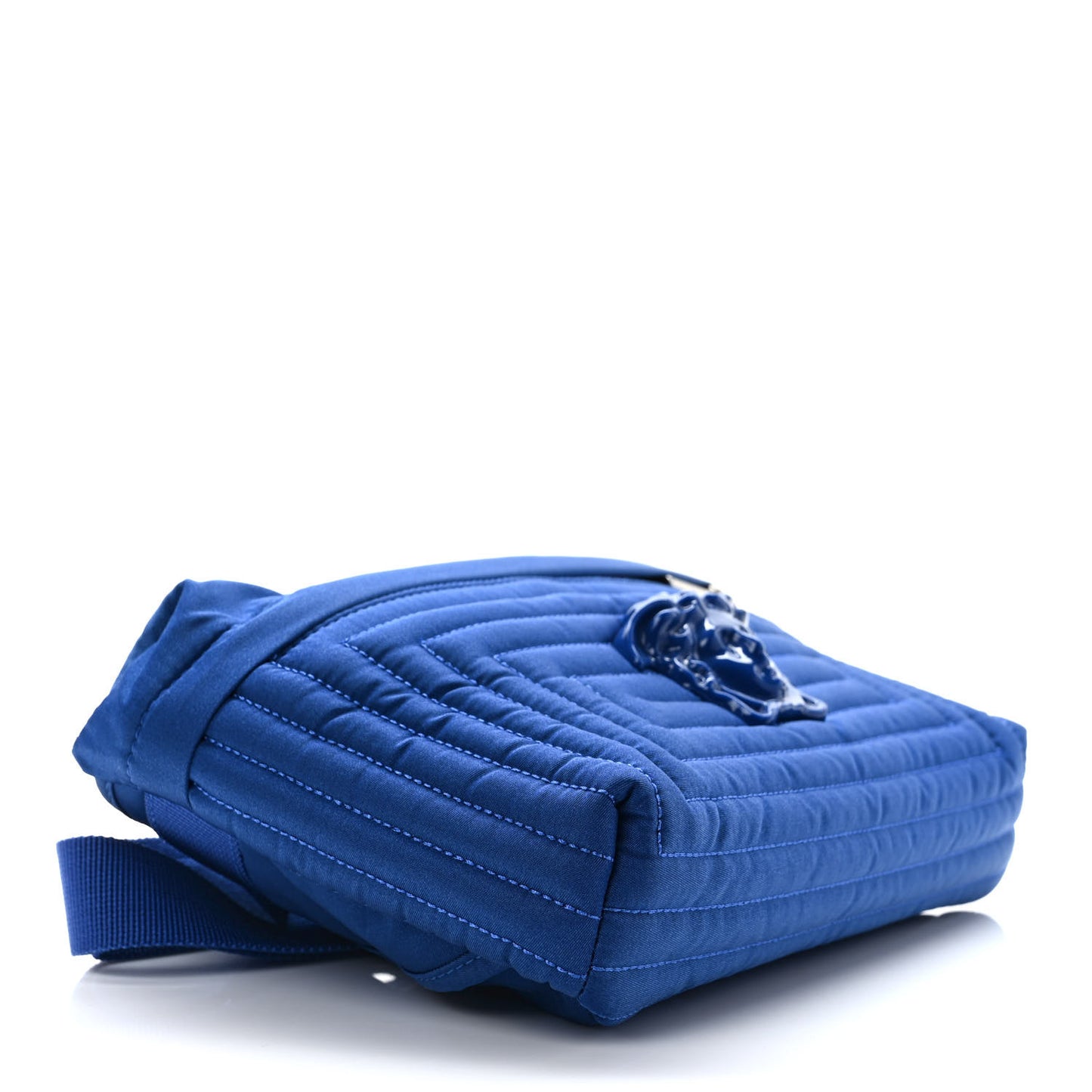 Nylon Palazzo Medusa Belt Bag Blue