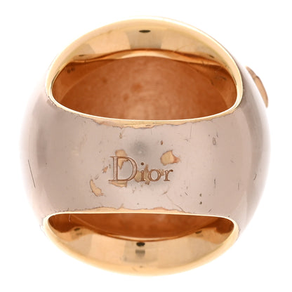 Christian Dior Pearl CD Dome Ring M 52 6 2 of 4