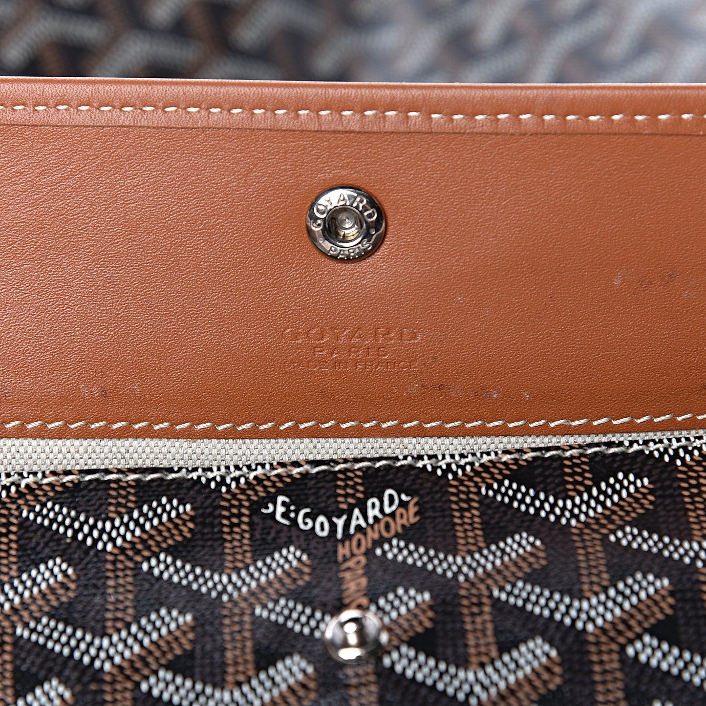Goyardine Saint Louis PM Black Gold