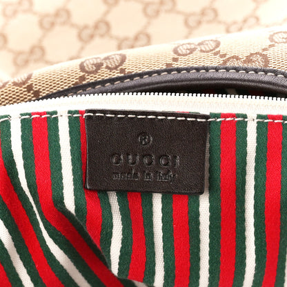 Gucci Monogram Medium New Britt Hobo Dark Brown 6 of 11
