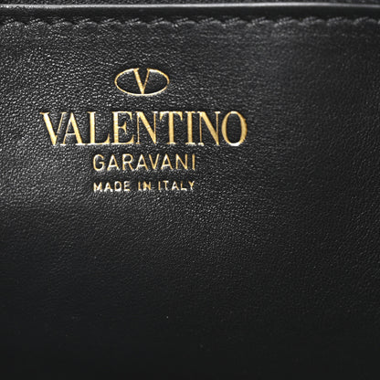 Valentino Garavani Nappa Stud Sign Shoulder Bag Black 6 of 9