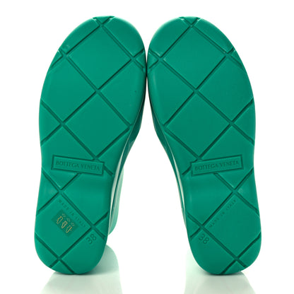 Bottega Veneta Rubber Puddle Boots 38 Acid Turquoise 5 of 8